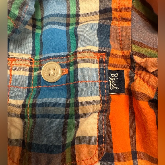 Lot Of 4 Boys Button Down Collar Long Sleeve Shirts Size 18M And 2T - Picture 4 of 7